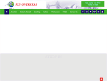 Tablet Screenshot of flyoverseasedu.com